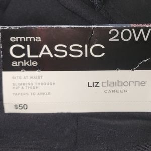 Liz Claiborne Emma Womens Ankle Pant